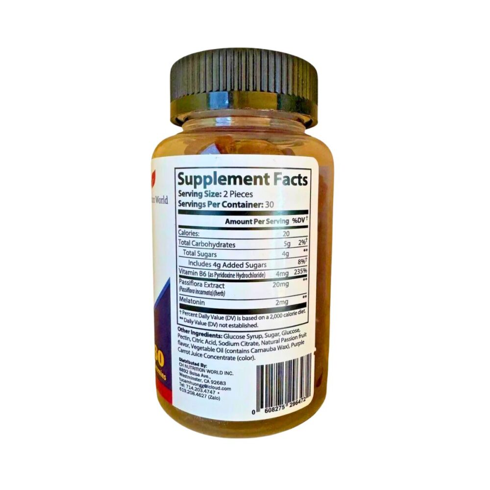 Thực phẩm chức năng (TPCN) kẹo ngủ - Ảnh 4